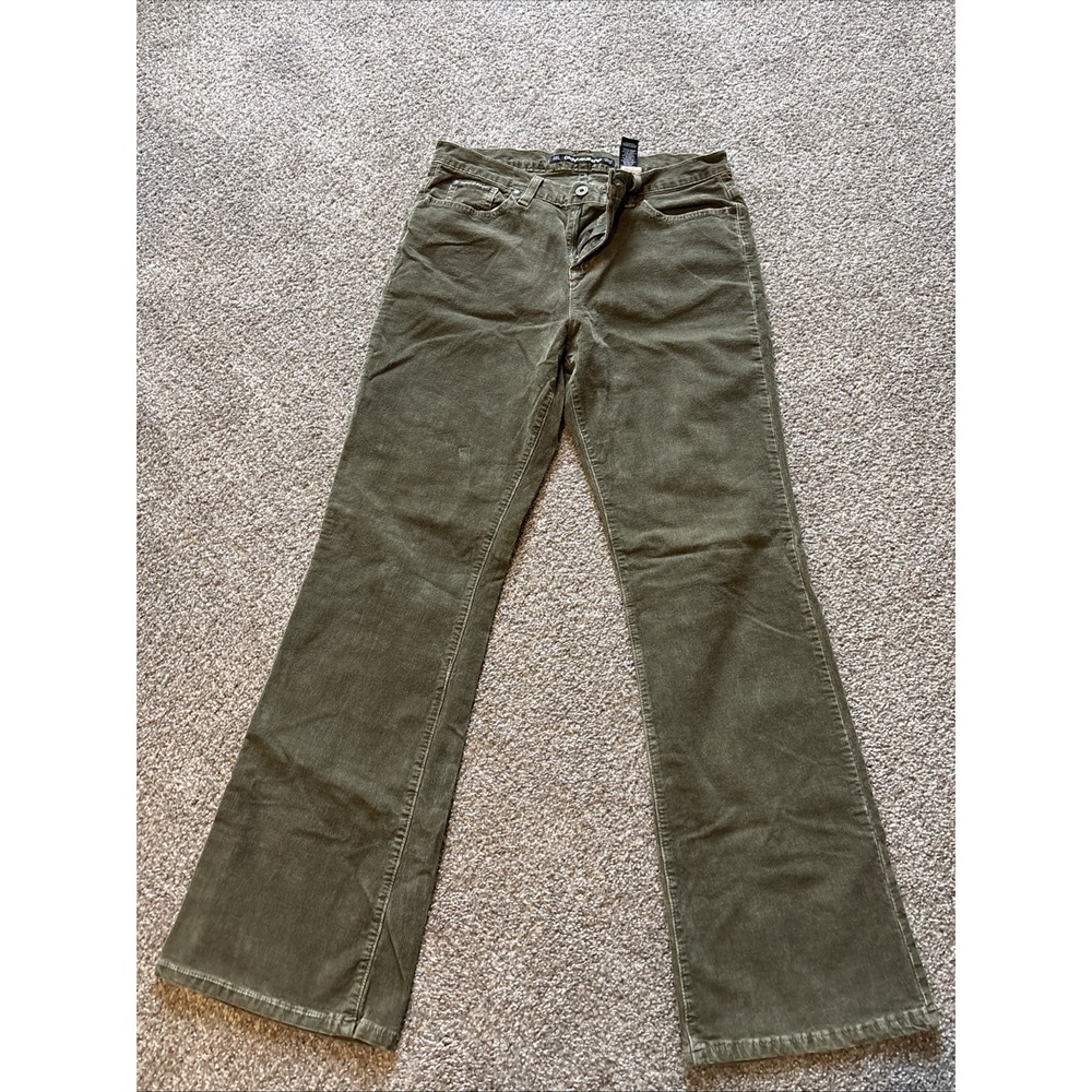 Mens Dkny Felt Green‎ Jeans Size 12